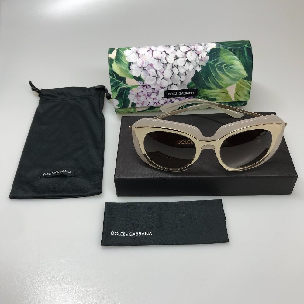 Brand New Authentic Dolce & Gabbana Stylish *Frame on Frame* Sunglasses